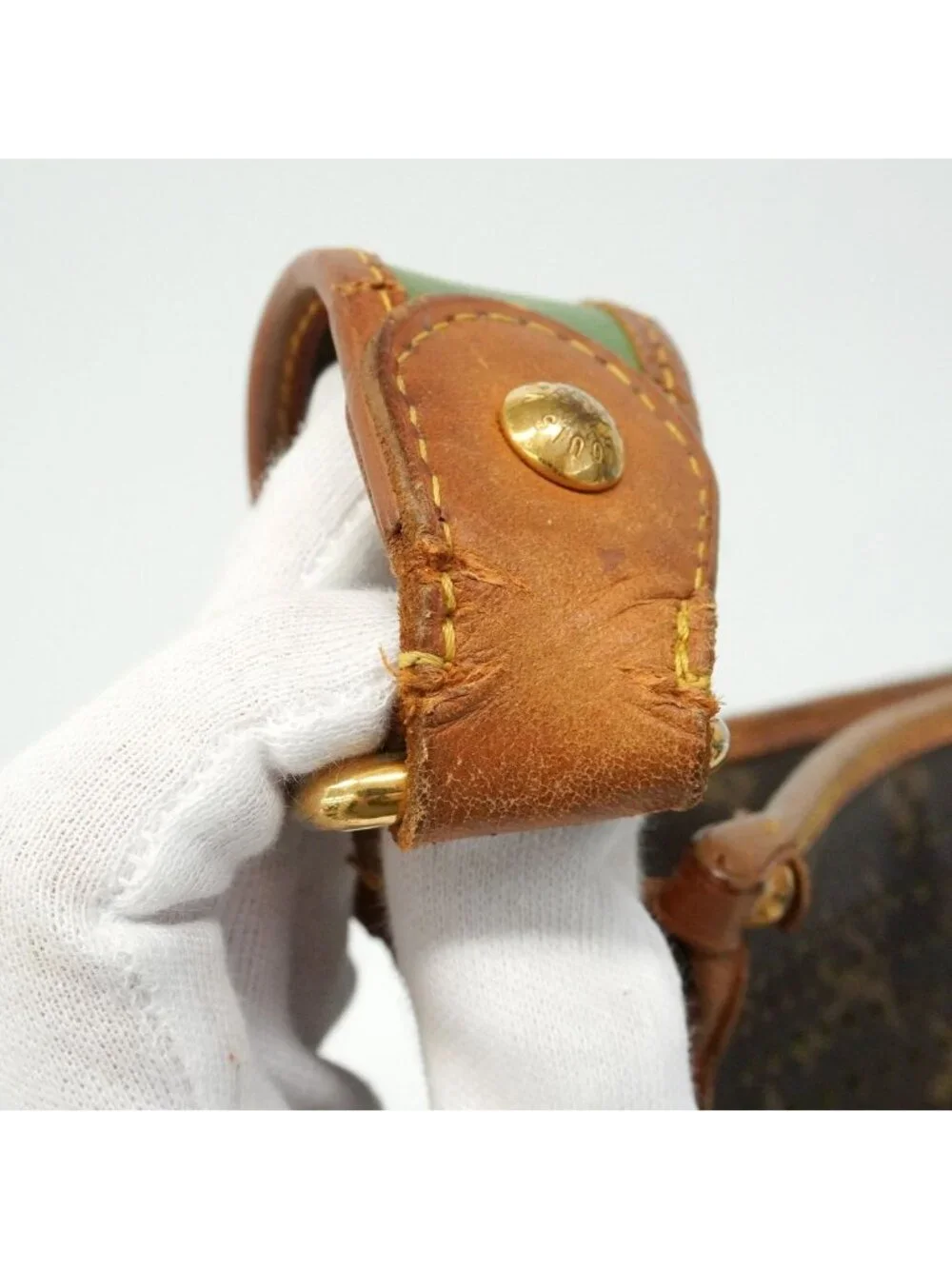 Louis Vuitton Shoulder Bag Monogram Perfo Musette Vert